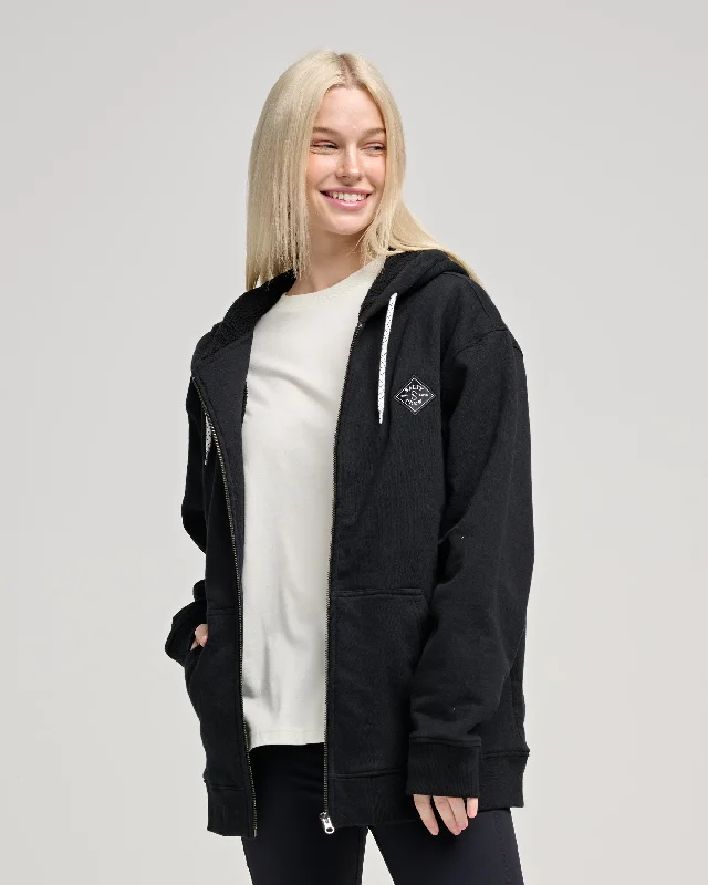 Seeking Sherpa Hoody - Black