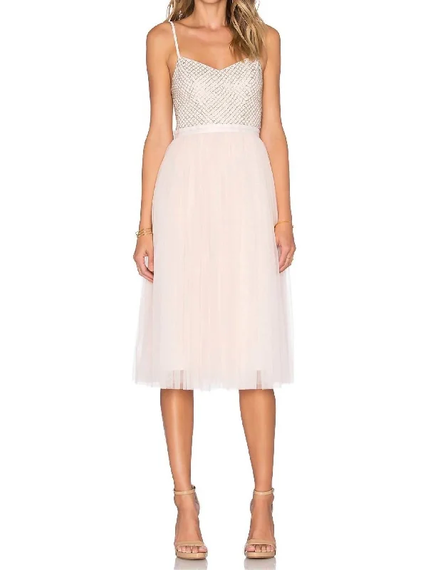 Copellia Ballet Dress In Blush Pink