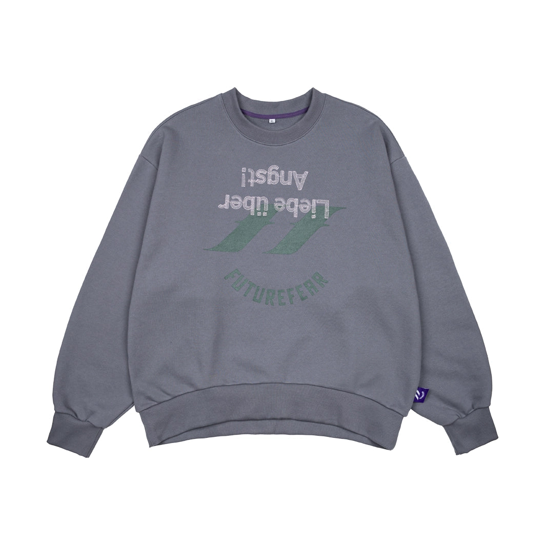 FutureFear SMILE Sweatshirt - Dove Grey