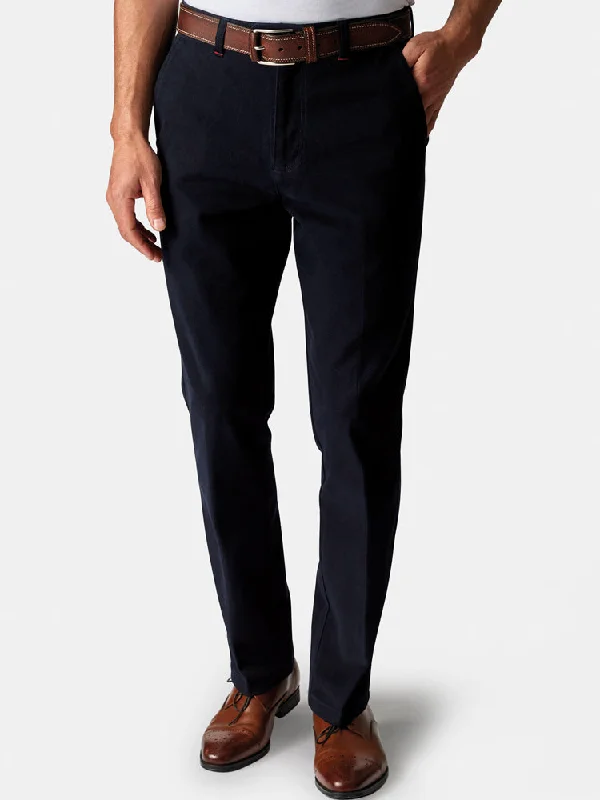 Seychelles Tailored Fit Trousers - Navy