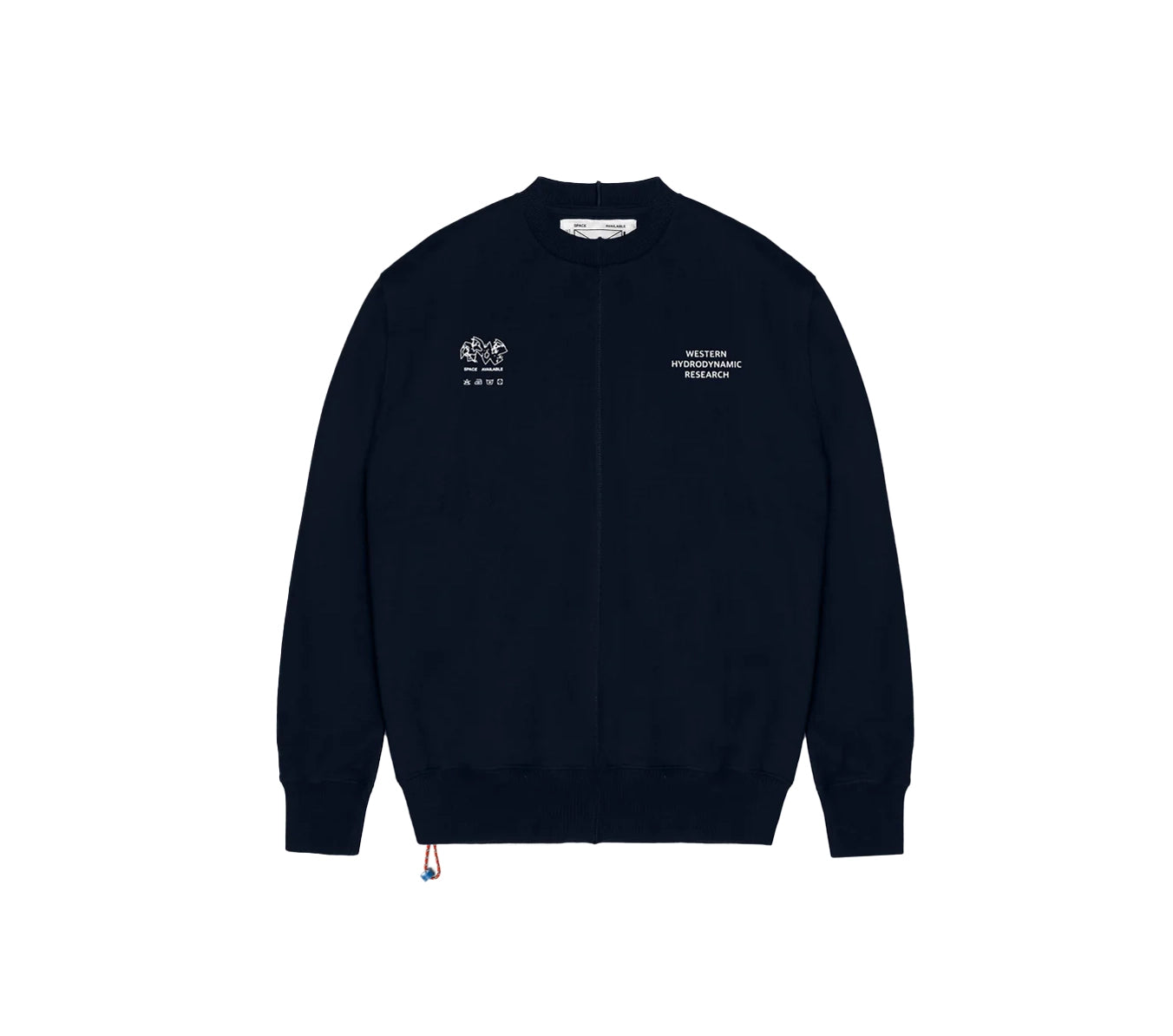 Space Available X Western Hydrodynamics Research Upcycled Logo Sweatshirt - Navy