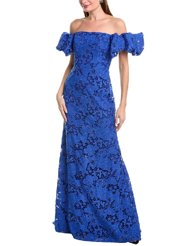 Rene Ruiz Lace Gown