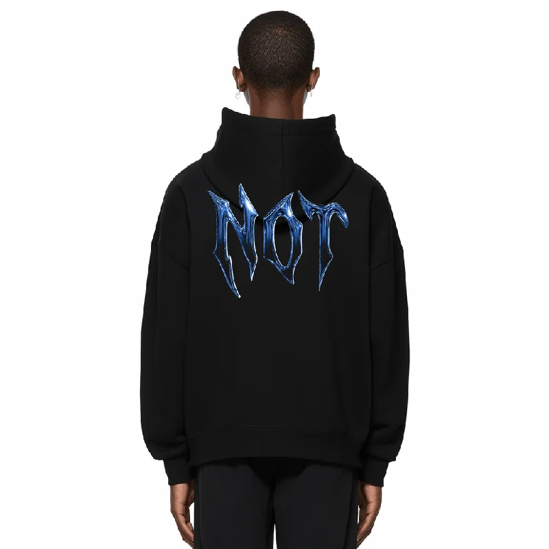 Superconscious NOT Hoodie - Black / Blue