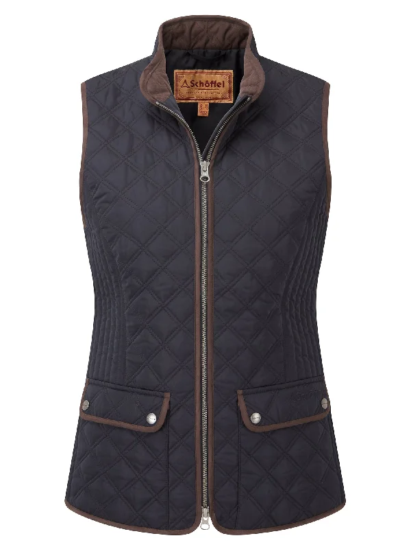 Quilted Gilet - Midnight