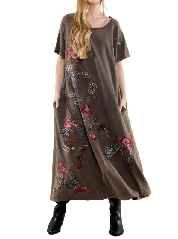 Taos Dress In Khaki