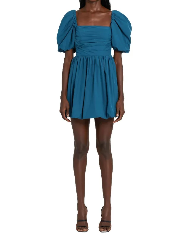 Bessie Dress In Teal