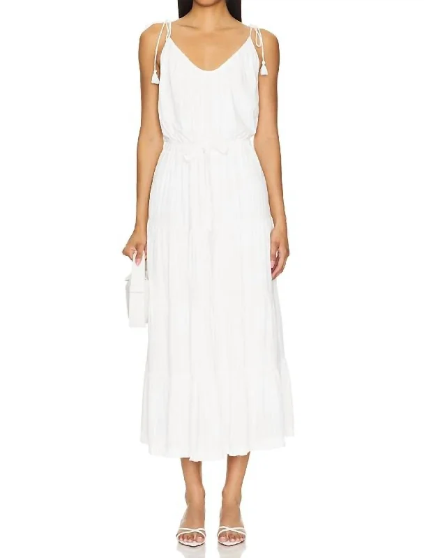 Wellsley Dress In White