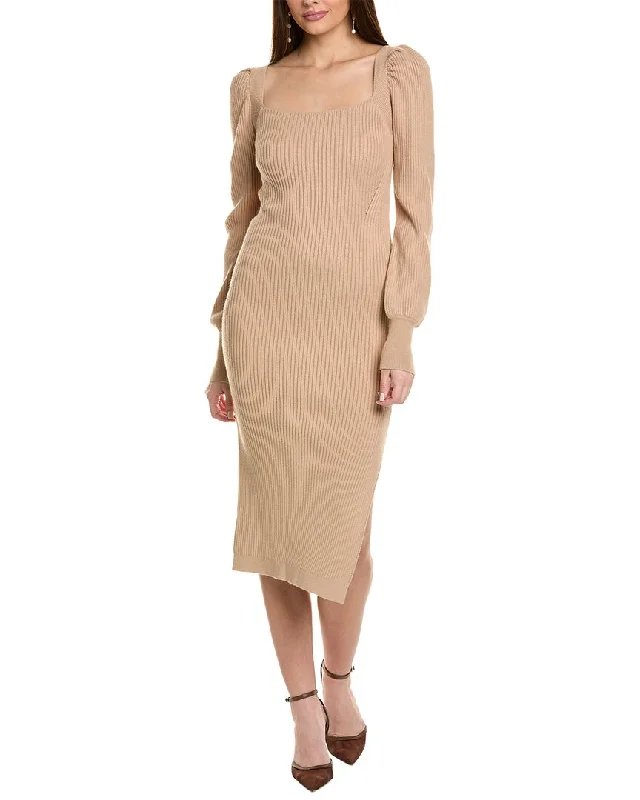 WAYF Ribbed Sweaterdress