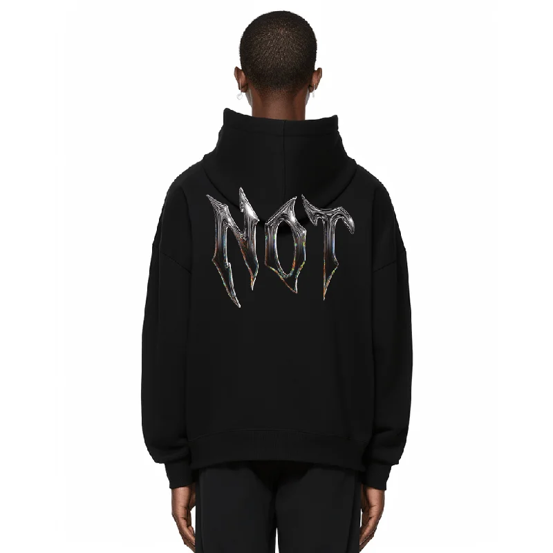 Superconscious NOT Hoodie - Black / Metal