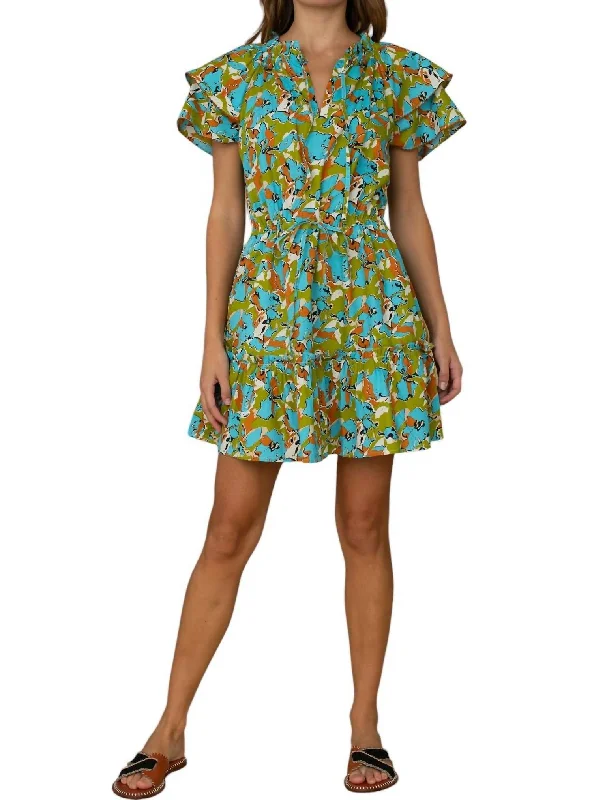 Tinsley Dress In Abstract