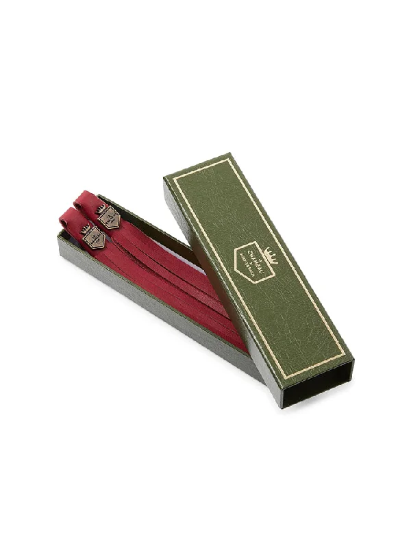 L'Alliance Leather Tassels - Rouge