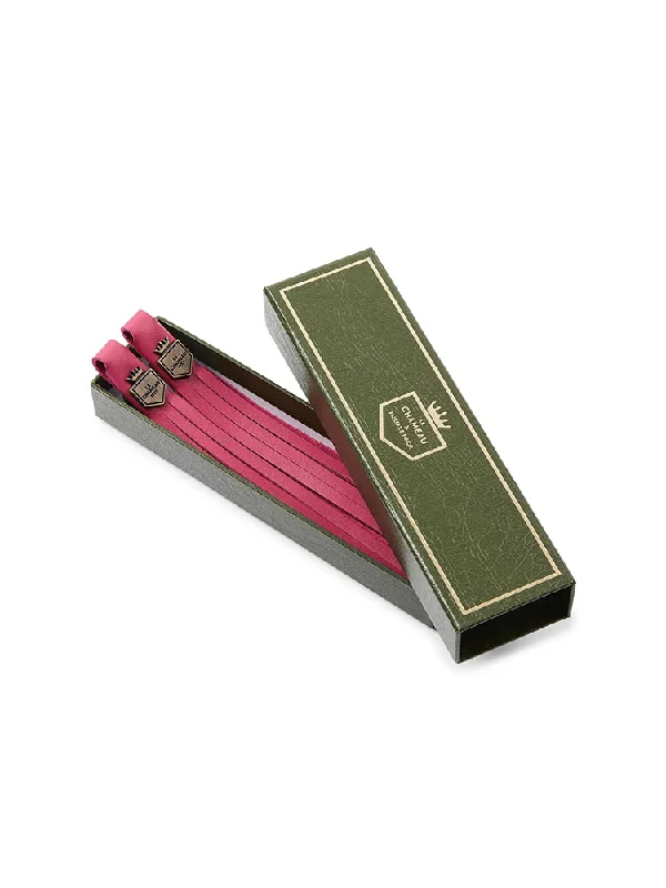 L'Alliance Leather Tassels - Rose