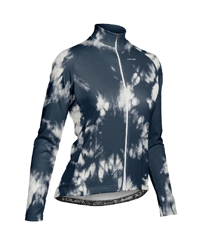 W. PELOTON THERMAL JERSEY - TIE DYE