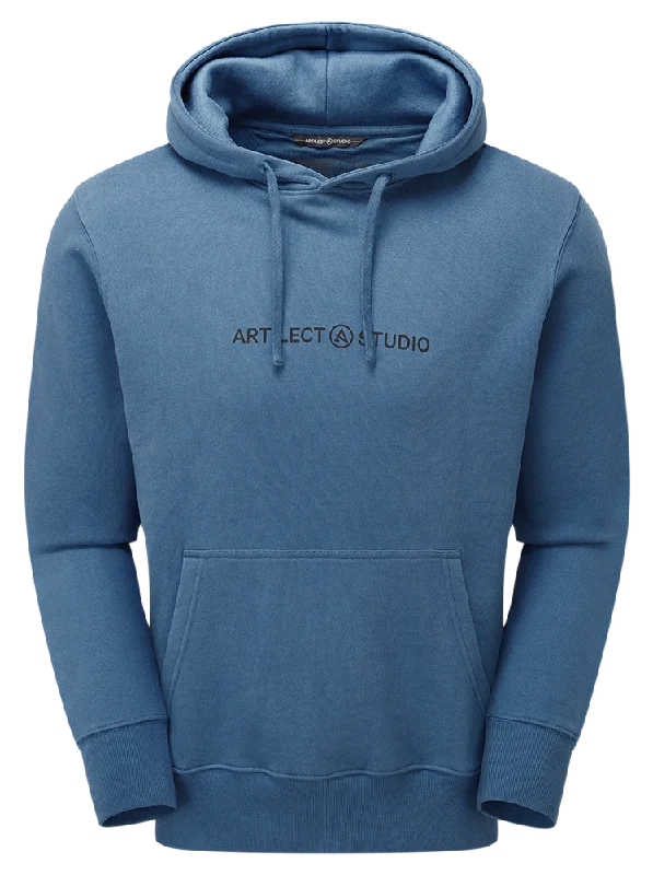 Branded Hoodie - Blue Steel