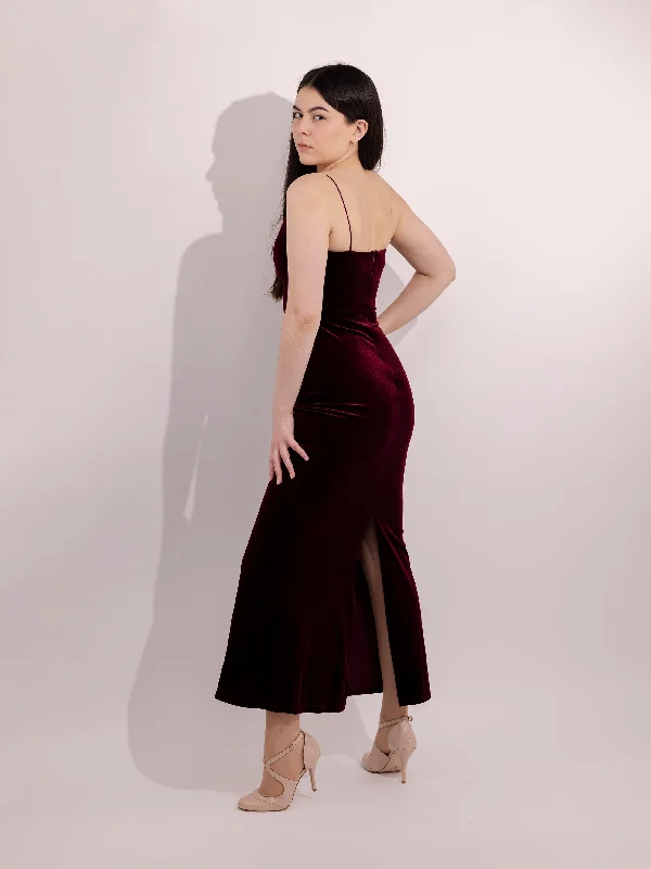 Velvet Maxi Dress