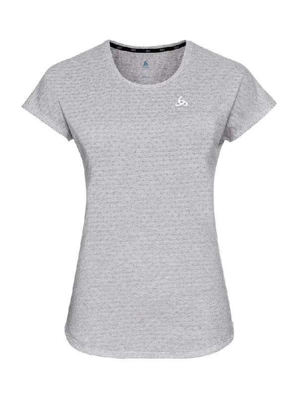 Run Easy Linencool Tee - Stone Grey Melange