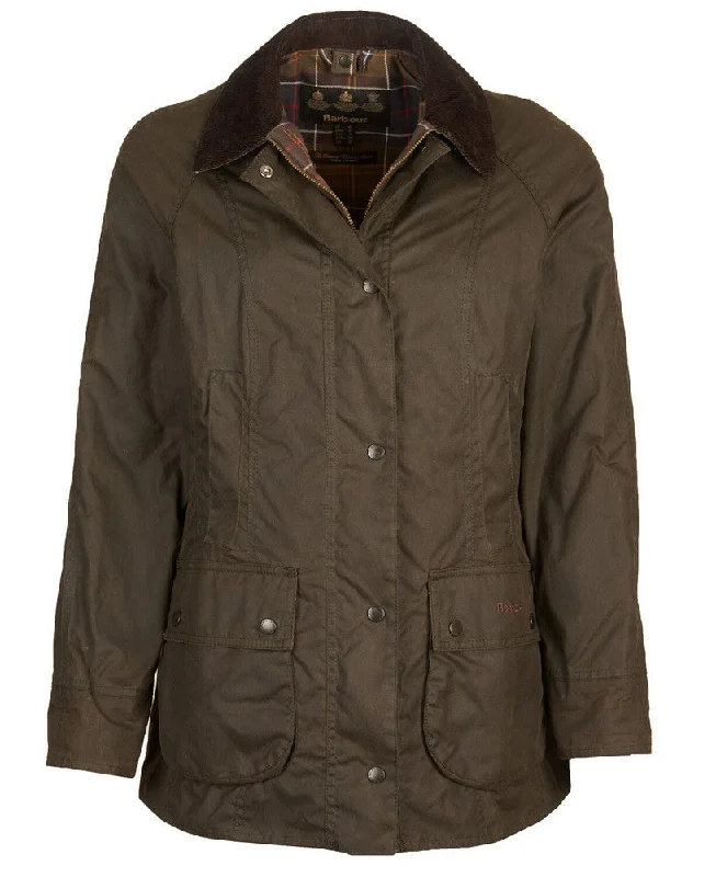 Classic Beadnell Wax Jacket - Olive