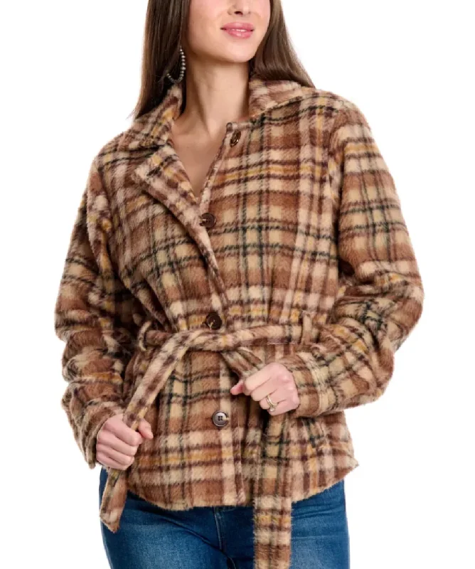 OutBack Trading Co Ladies Brown Evelyn Jacket 29858