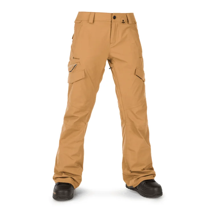 VOLCOM Women's Aston GORE-TEX Snowboard Pants Caramel 2023