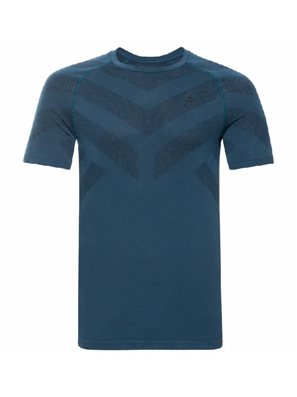 Kinship Light Base Layer Tee - Blue Wing Teal Melange