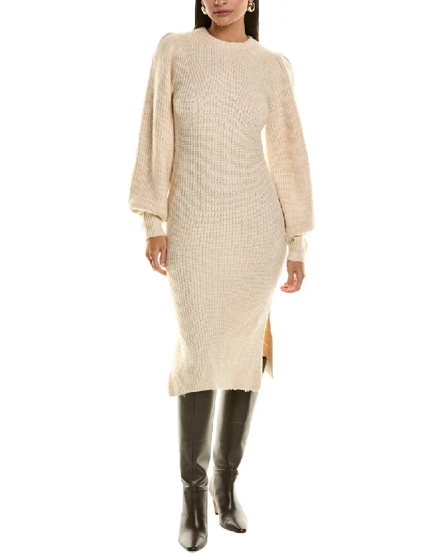 French Connection Kessy Puff Sleeve Sweaterdress