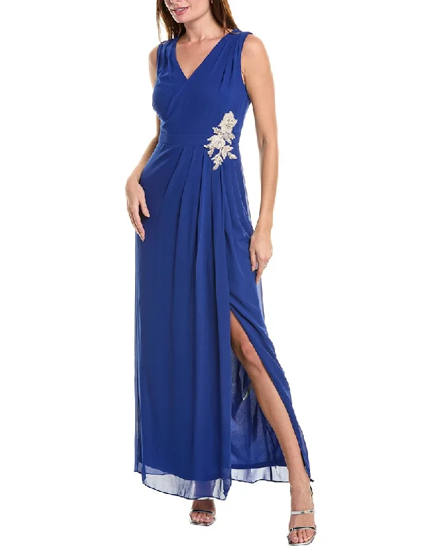 JS Collections Devyn V-Neck Gown